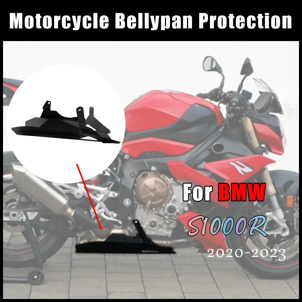 

Motorcycle Accessories For BMW S1000R 2020-2023 S1000RR 2019-2023 Exhaust Bellypan exhaust cover bellypan protection