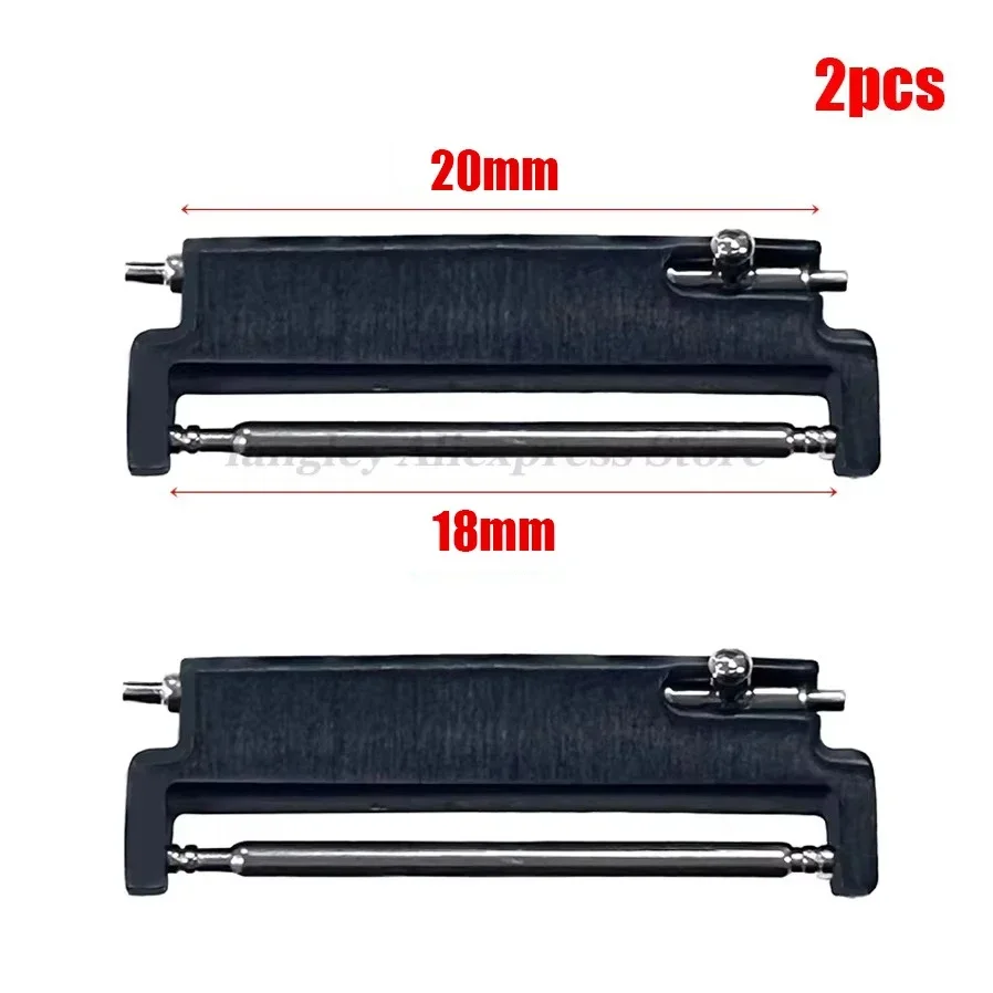 1 Paar Uhrenarmband-Adapter, 18 mm bis 20 mm, 22 mm, 20 mm bis 18/20/22 mm, 22 mm bis 22 mm, Schnellverschlussstifte, Anschlüsse, Uhrenarmband-Zubehör