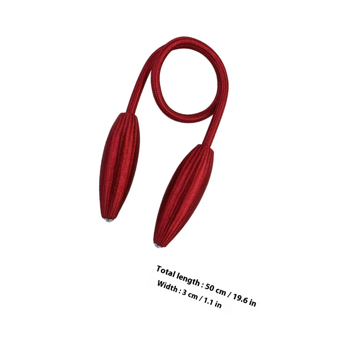 2 قطعة رباط للستائر أنيق خالي من الضرر نافذة الستار حزام قابلة لإعادة الاستخدام عائق لمكتب فندق غرفة الدراسة ديكور استخدام الأحمر