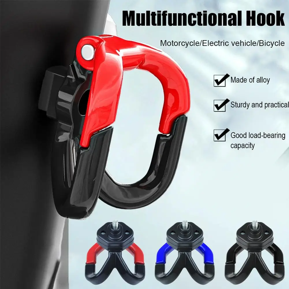 

Universal Multifunction Double Hook - Motorcycle & Scooter Customization Accessory for Stylish Personalization Y6Y9