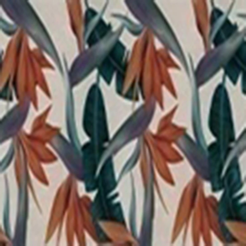 Custom European Leaf Pattern Papel De Parede Vintage Nature Wall Art Decor for Living Room Bedroom Kitchen Background Painting