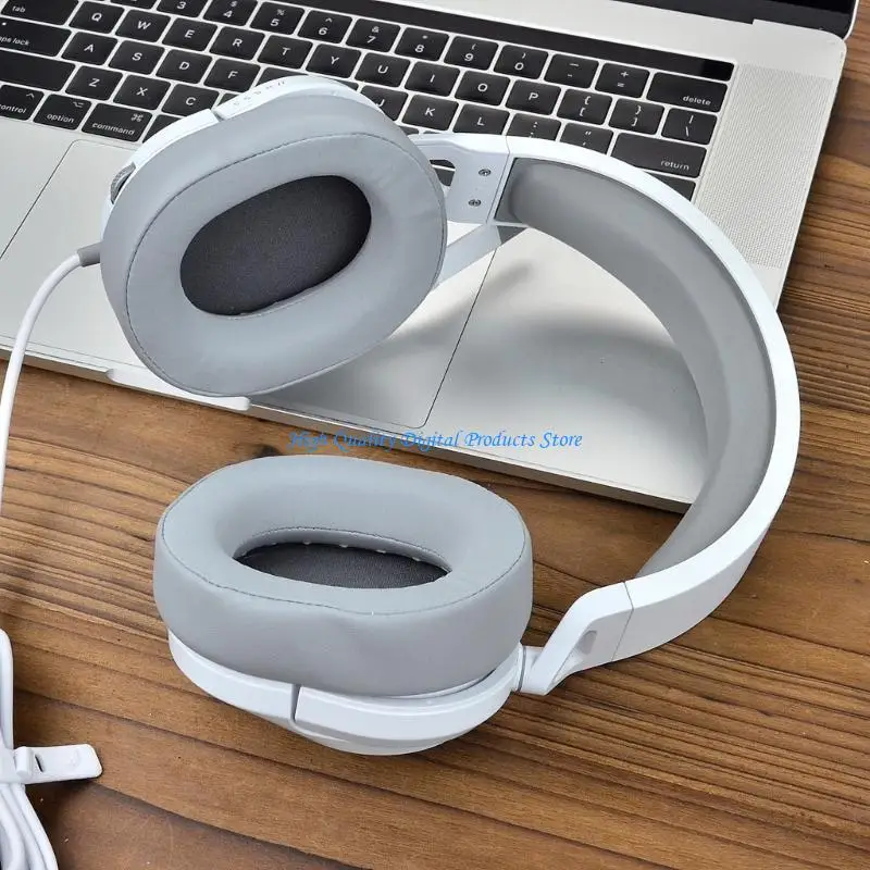 U2JE Earbocchi auricolari durevoli per HS55 HS65 Earphone Memory Sponge Earcups auricolari