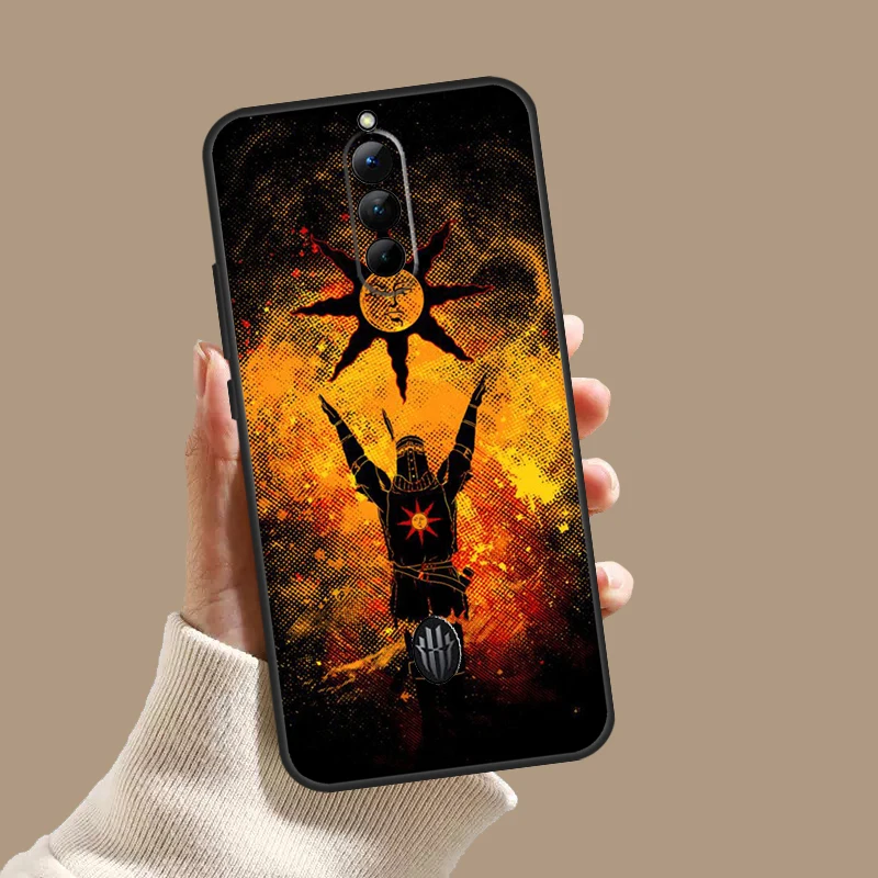 Funda de alabanza el sol Dark Souls para ZTE Nubia Red Magic 10 10S 9S 8S 8 9 11 Pro Plus 6 7 6S 7S Pro 5G 6R 10 Air Cover