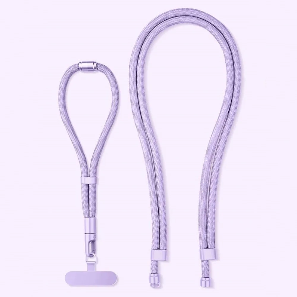 Switchable Mobile Phone Lanyard Adjustable Length Wrist Strap Crossbody Phone Strap Detachable Anti-Lost 3-in-1 Phone Chain