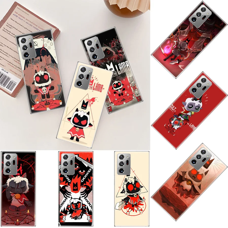 Game C-Cult Of The Lamb Phone Case For Galaxy Samsung A03 A03S A13 A23 A33 A53 A73 A54 A34 A24 A14 5G A04 A04S A9 A8 A7 A6 Plus