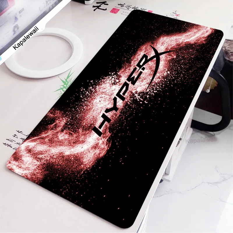 

HyperX Landscape Pattern Mouse Pad Desk Pad Anime Mouse Mats HD Print Computer Gamer Locking Edge Gaming Mousepad XXL 50x100cm