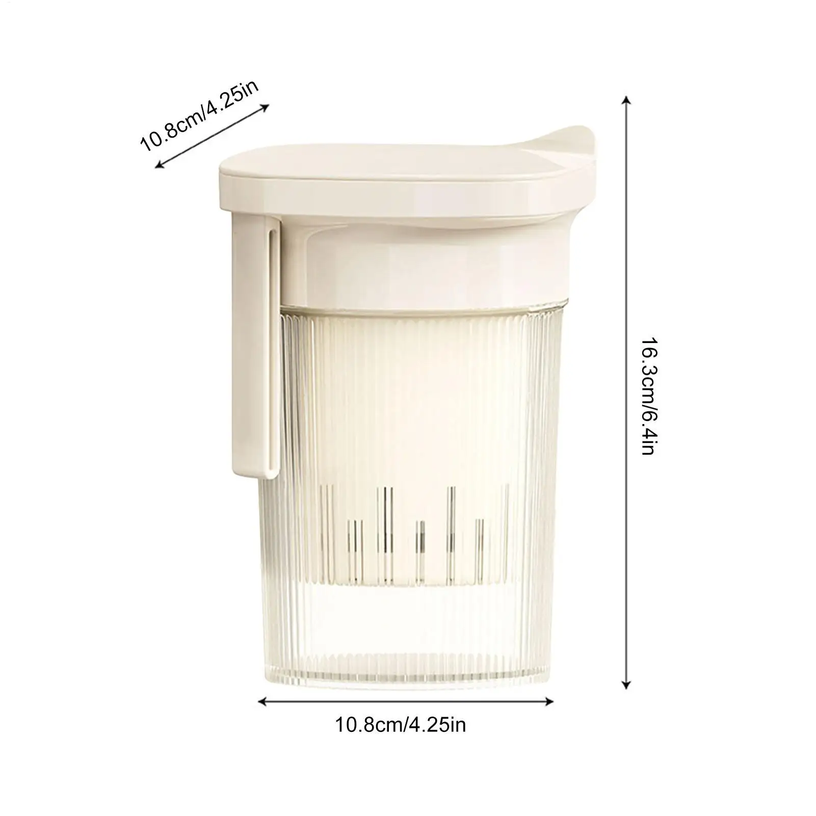 Hung Curd Strainer Milk Whey Separator Reusable Fine Mesh Strainer For Yogurt Making Cheese Fermentation Juice Extraction Coffee view 6