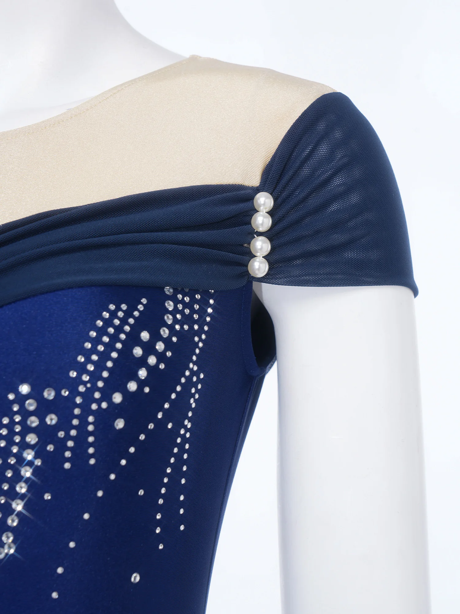 

Женский костюм для лирического танца, гимнастики, фигурного катания, балета, современного и классического танца, трико-платье