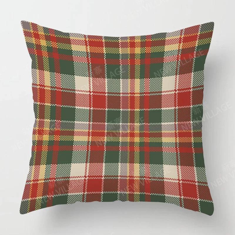 Simple line checkered pillowcase sofa cushion cover and home decoration can be customized for you 40x40 50x50 60x60 45*45 35x35