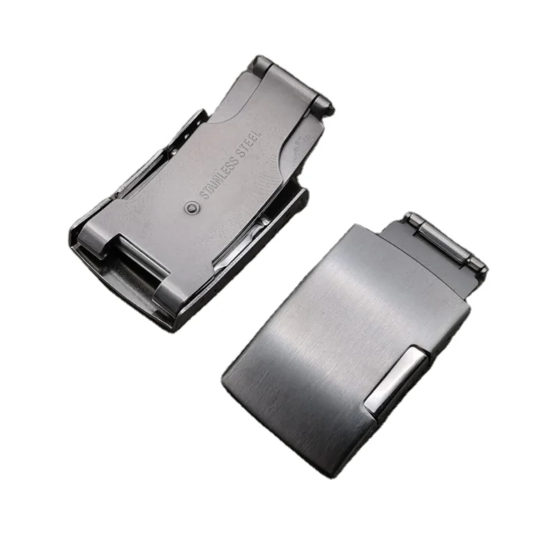 Wholesale Steel Band Watch Buckle Single Fold Buckle Men's and Women's Watch Belt Buckle 12/14/16/18/20/22MM