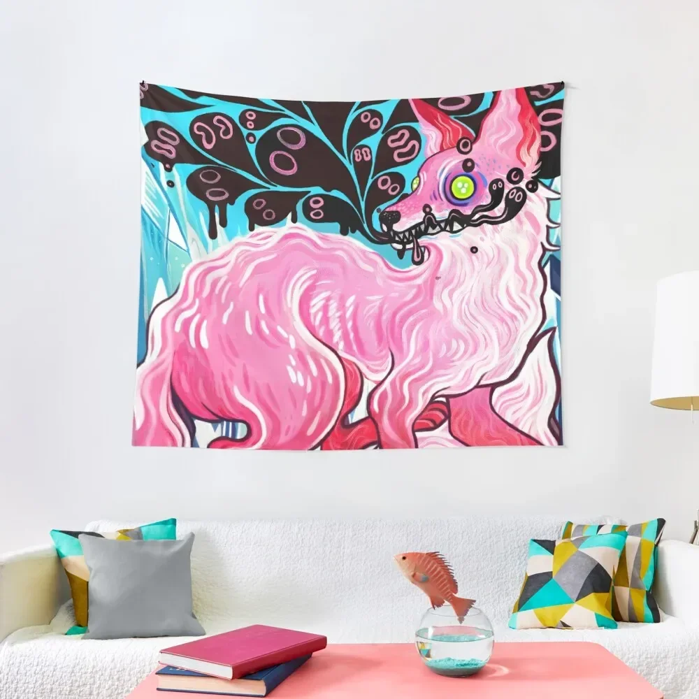 

Fox - Acrylic Painting Tapestry Wall Coverings Bedroom Decor Aesthetic Decoration Tapestry