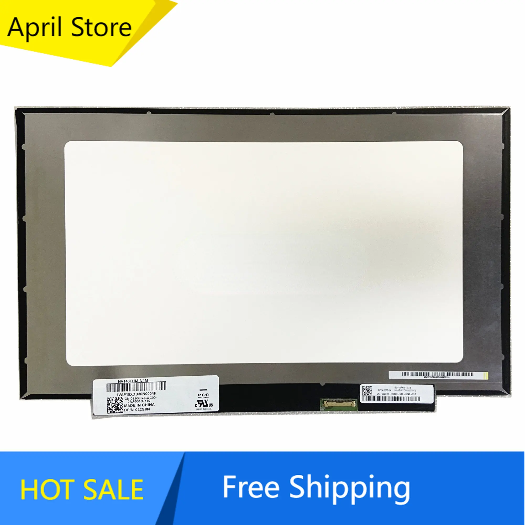 

NV140FHM-N4M 14.0'' Laptop LCD LED Screen Panel Matrix 1920*1080 EDP 30 PIN