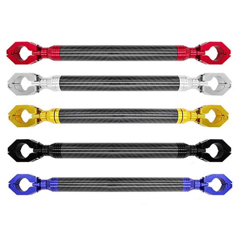 Untuk YAMAHA YZF R3 R25 R1 R6 YZFR3 YZFR25 YZF R1 YZFR6 Sepeda Motor Serat Karbon Bar Keseimbangan 22Mm Stang Palang Pemegang Telepon