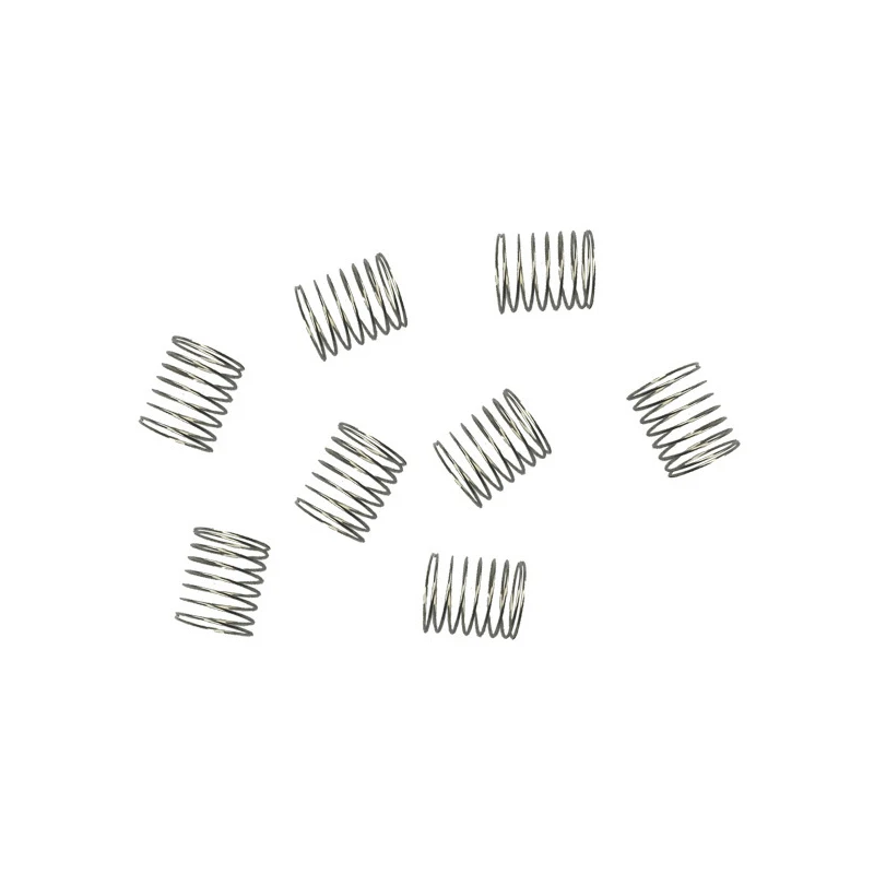 Sprężyna naciskowa powrotna, sprężyna sprężona, sprężyna ciśnieniowa, drut stalowy o średnicy 2-2,5 mm, średnica zewnętrzna 12-32 mm, długość 15-80 mm, 1 sztuka.