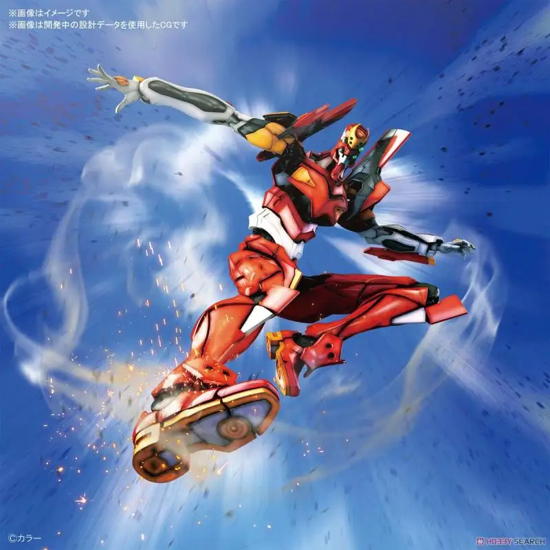 In stock, Bandai RG EVA New Century Gospel Warrior No. 2 Machine No. 2 Asuka, assembled model is genuine.