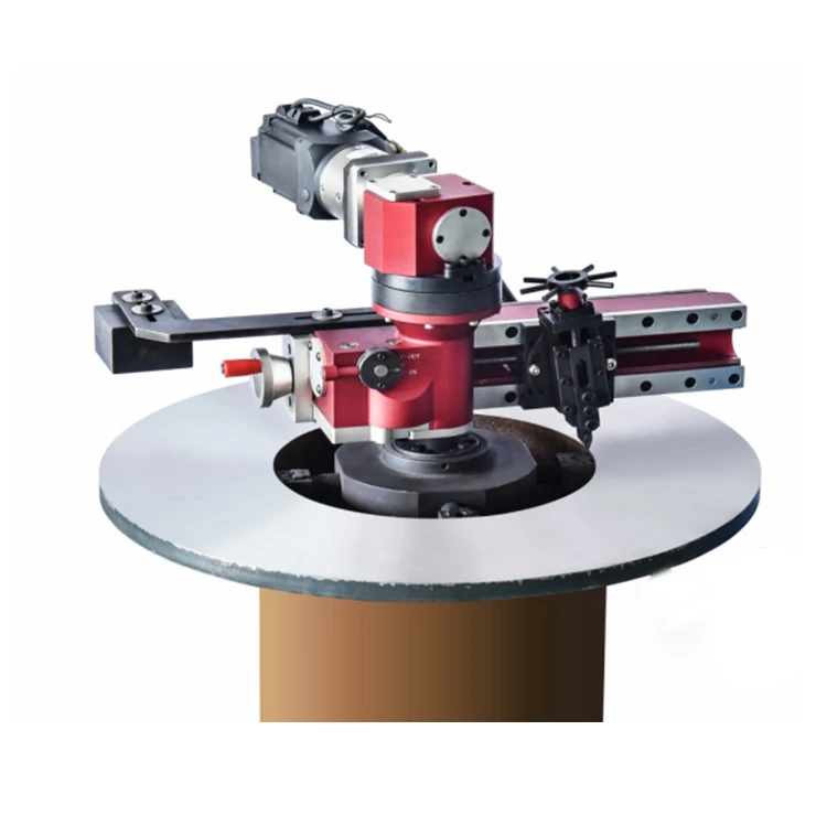 FLS-610 Electric Flange Facing Machine New Construction Automatic Continuous Grooving RTJ Groove on Pipe Gear Chamfering Machine