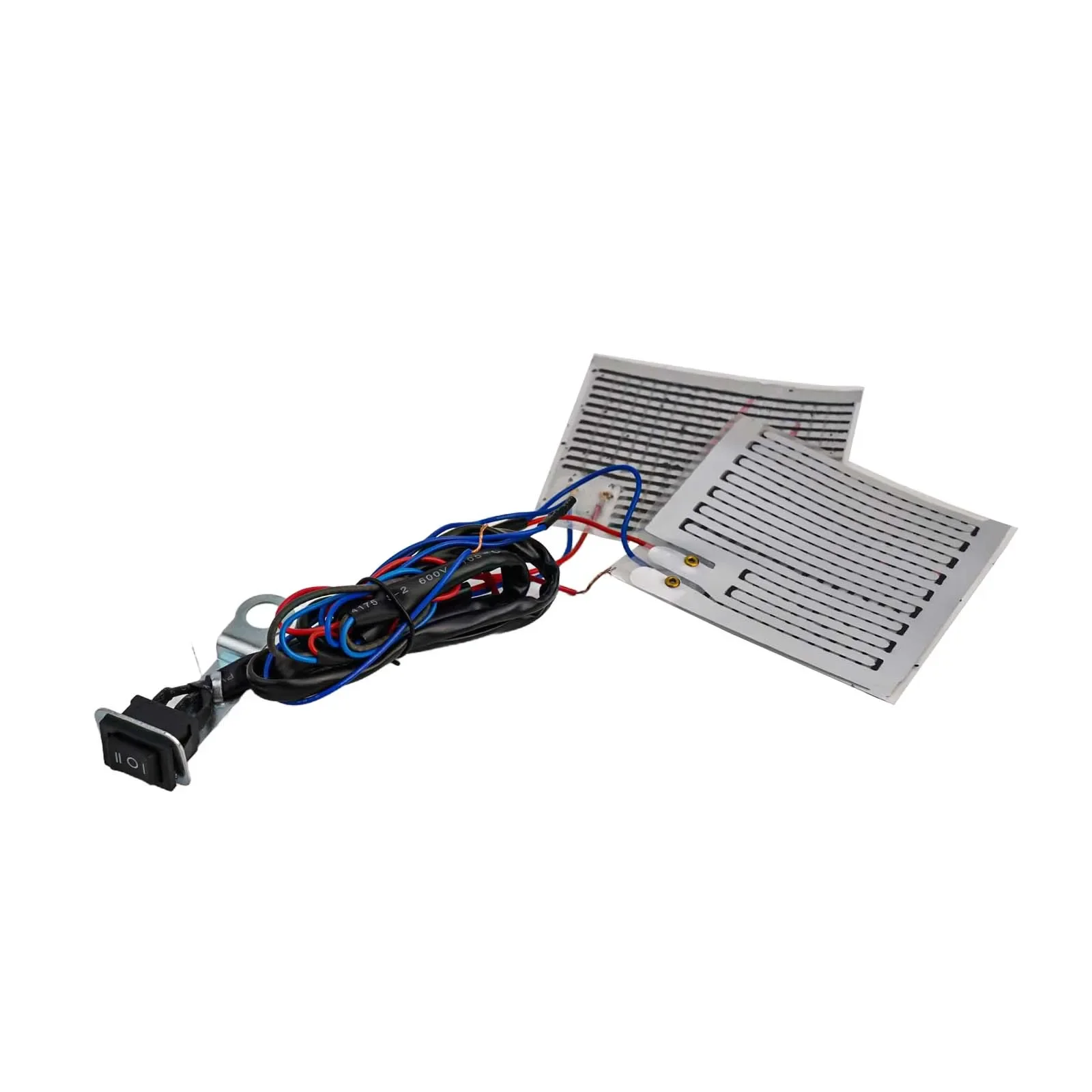 Motorcycle Heated Grips Electric Heating Handlebar Warmer Grip Warmer With Switch Control 12V 15W Handlebar Pad