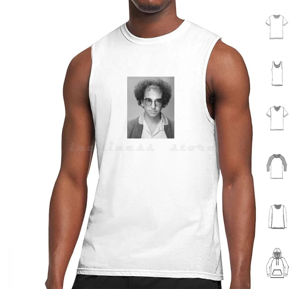 The Young Larry David Tank Tops Print Cotton Larry David Curb Your Enthusiasm Larry David Curb Your Enthusiasm Larry