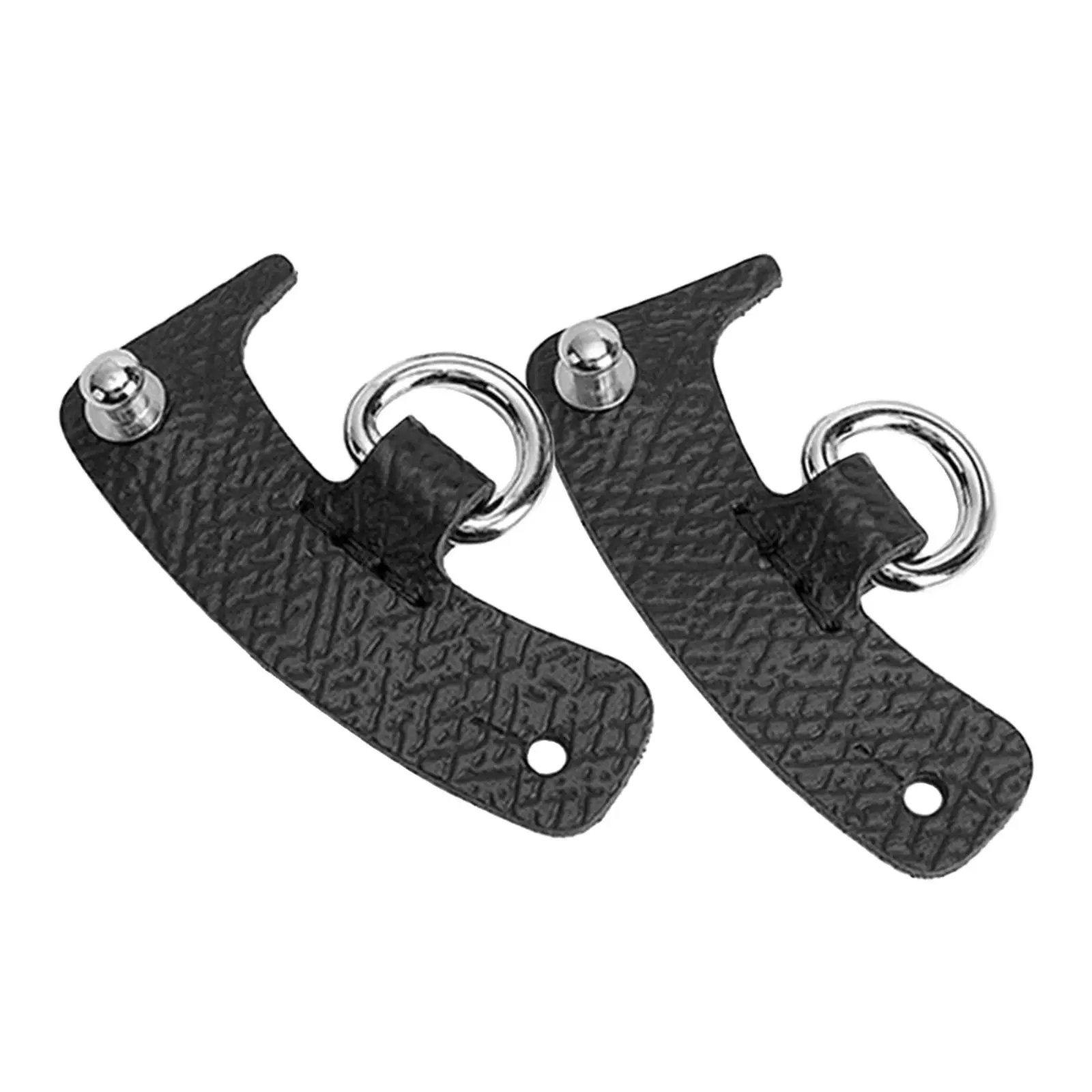 No Punching Purse D Rings for Bag Straps Handbag Hardware Conversion Buckle Durable Metal PU Leather DIY Craft Tote Accessories