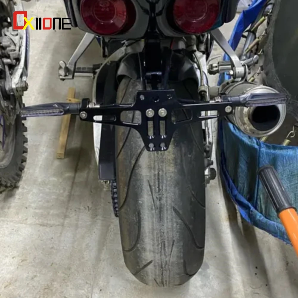 For Suzuki SV 650/650X SV650 SV650X Gladius SFV 650 SFV650 SV650S License Plate Holder Bracket Tail Tidy Fender Eliminator Kit - Image 4