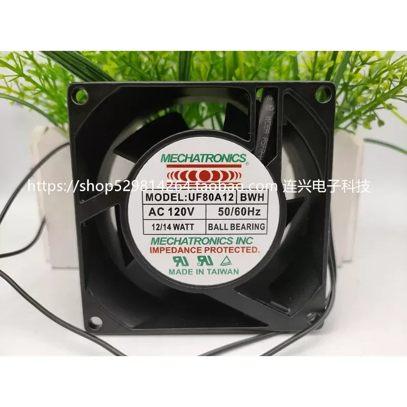 for UF80A12 BWH for UF80A12 BTH AC120V 12/14W Fan Taiwan Imported Brand New Original