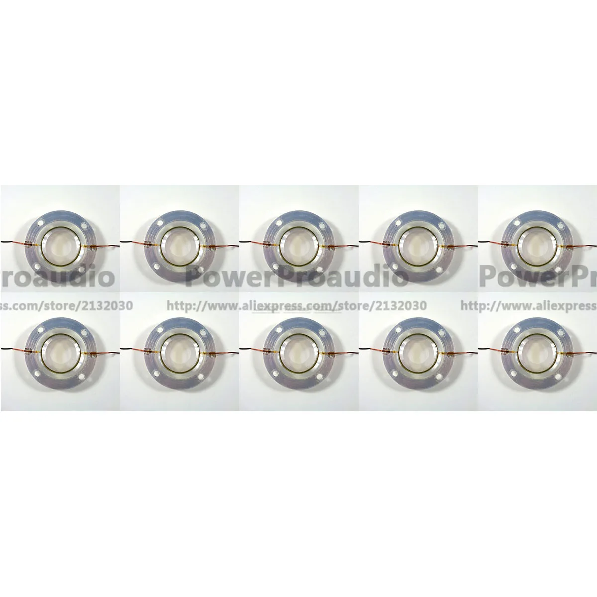 10pcs Pure Aluminum wire Replacement Diaphragm voice coil FOR jbl 2408H-2 PRX 710, 712, 715, 725, 735 Series