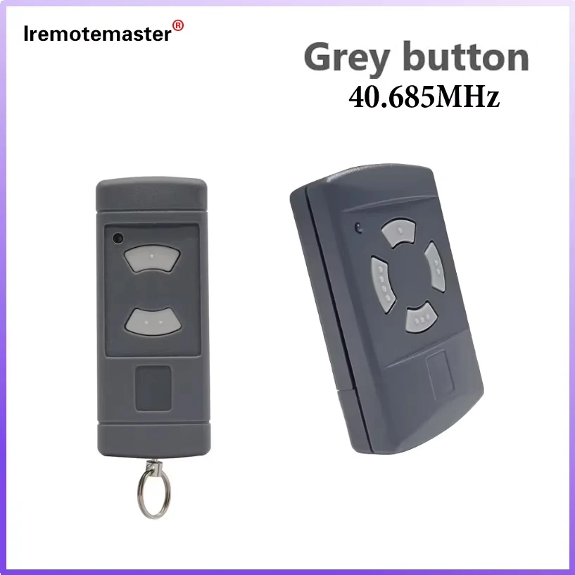 

New for Gray Button 40MHz HSE2 HSE4 HSM2 HSM4 HS2 HS4 Garage Door Remote Control Duplicator Clone Garage Door Opener Transmitter