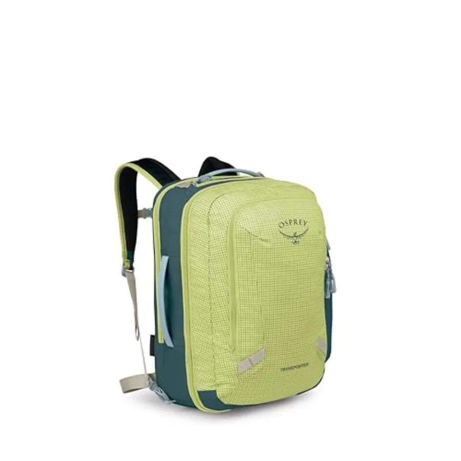 

36L Carry On Backpack with Laptop Sleeve for Travel - High Storage Weekender Bag in Glow Dew Color - Durable Polyester Material