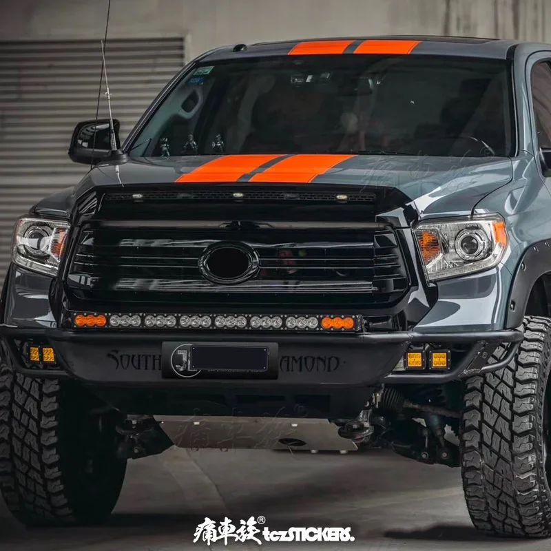 

Автомобильные виниловые наклейки для кузова Toyota Tundra, индивидуальный внешний вид, линейная линия, декоративная наклейка, пленка