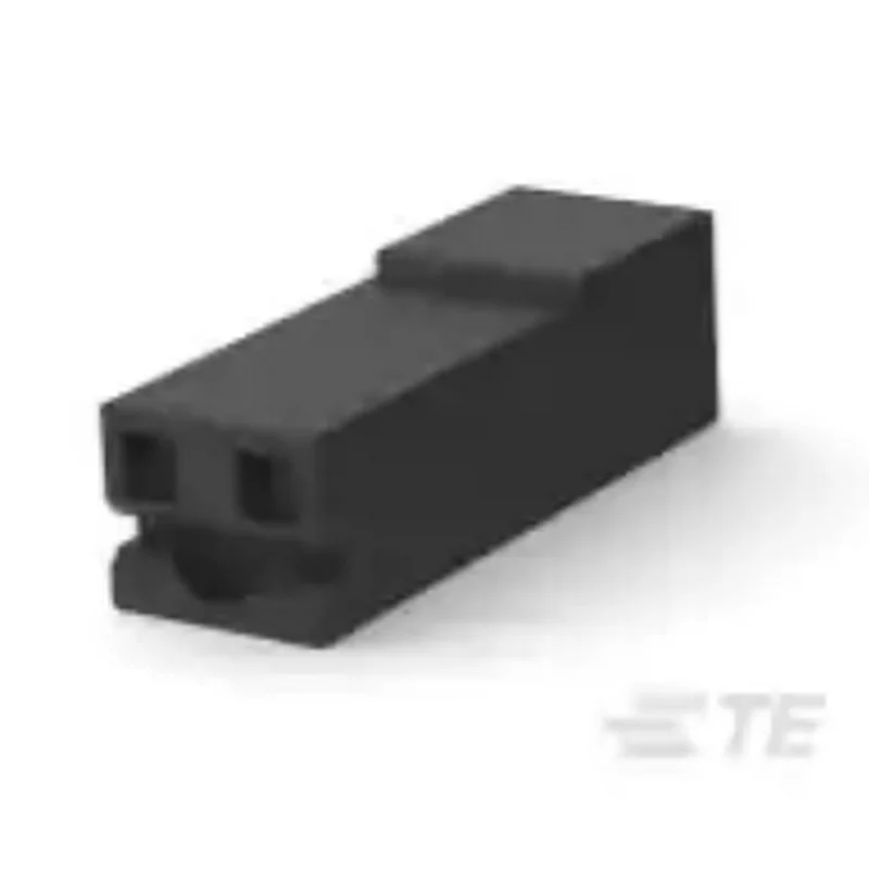 

100PCS Genuine Car connector 1969820-1, 1-way rubber shell black
