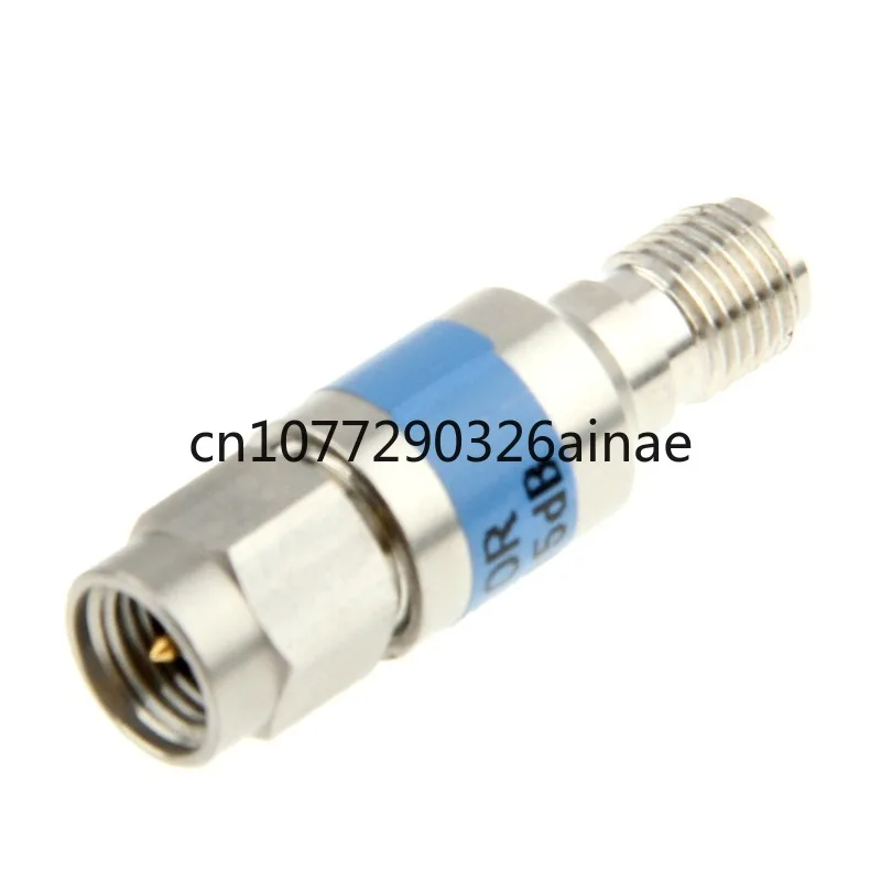 Sma Female Sma Gain Attenuator, JK-6G-15DB Coaxial Rf Adapter Copper High Frequency Adapter