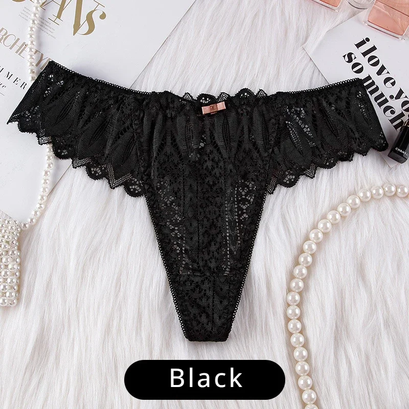 Women Sexy Lace Underwear Lingerie Panties G-String Brief Thong  Women Panties