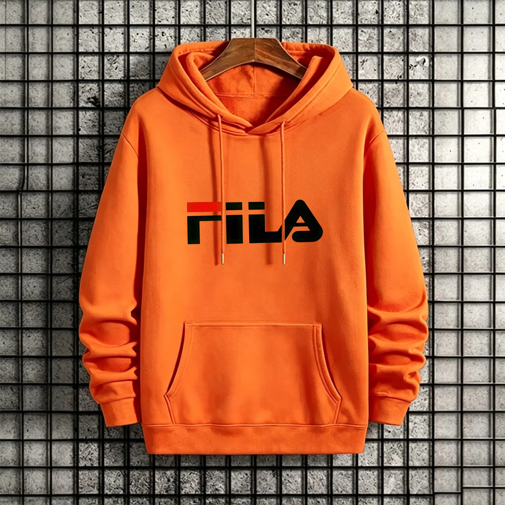Herren-Hoodie Herbst Winter Hochwertiger Warmer Pullover Männlicher Alltags-Casual-Mode-Pullover Outdoor Fitness Sportlicher Kapuzenpullover – Detail 8
