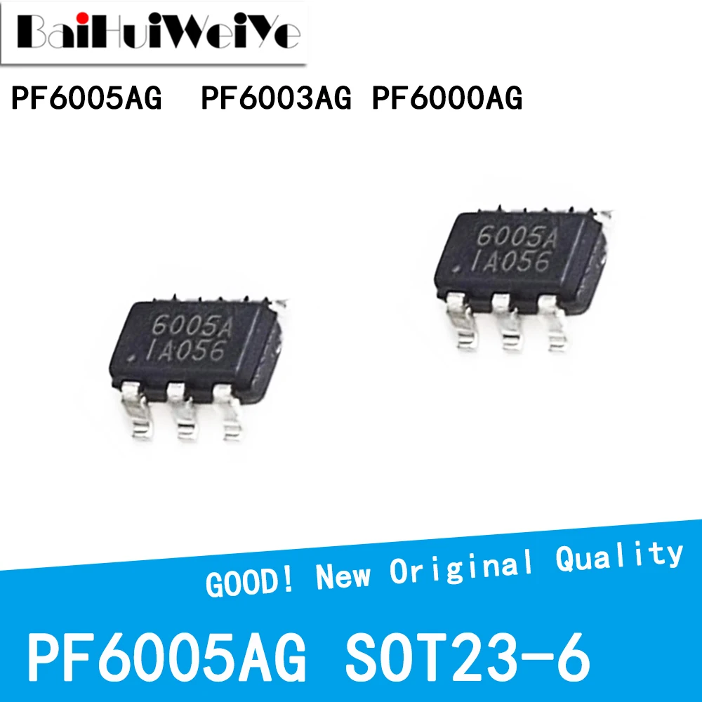 

10PCS/LOT PF6005AG PF6003AG PF6000AG Power Management Chip SOT-23-6 New Good Quality Chipset