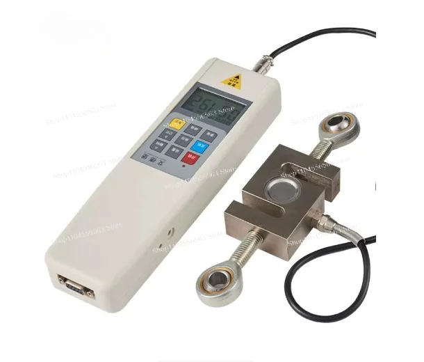 

HP-10K Digital Force Gauge: 10KN/1Ton Capacity, English Display, Push Pull Dynamometer with RS232