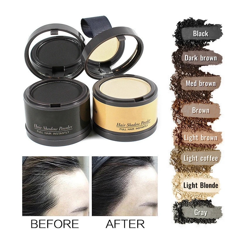 Hairline Powder 13 Color Hair Root Cover Up Water Proof Instant Modified Repair Hair Shadow Powder Makeup Hair Concealer