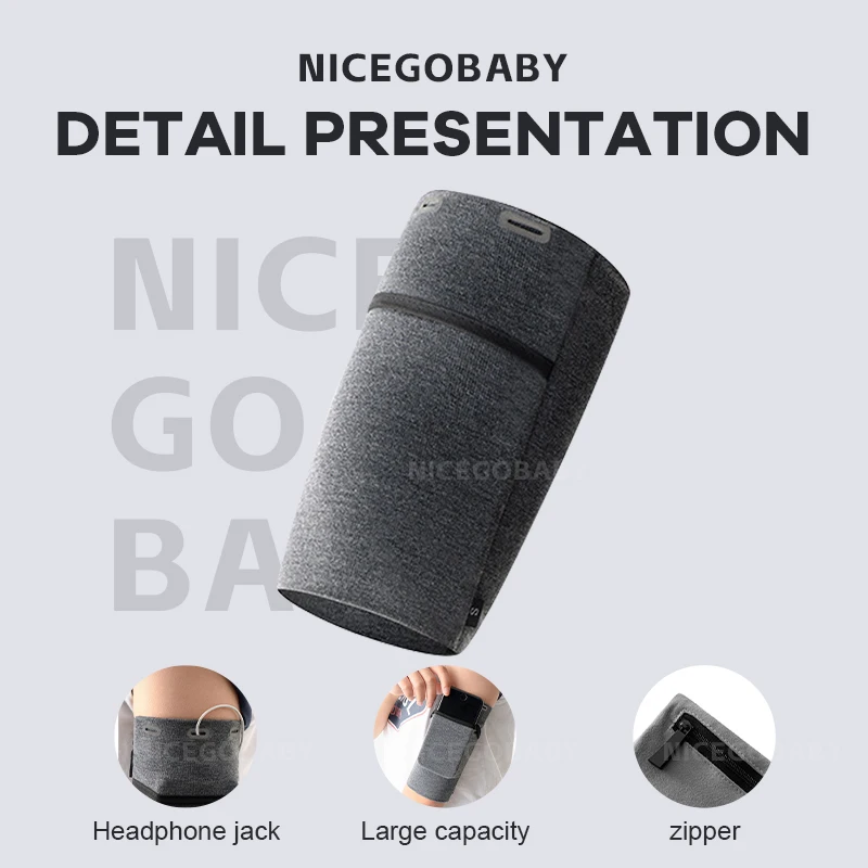 Sportowa torba na ramię na telefon komórkowy, męski i damski sprzęt do ćwiczeń na świeżym powietrzu, torba na ramię do biegania, pasek na ramię, osłona na ramię