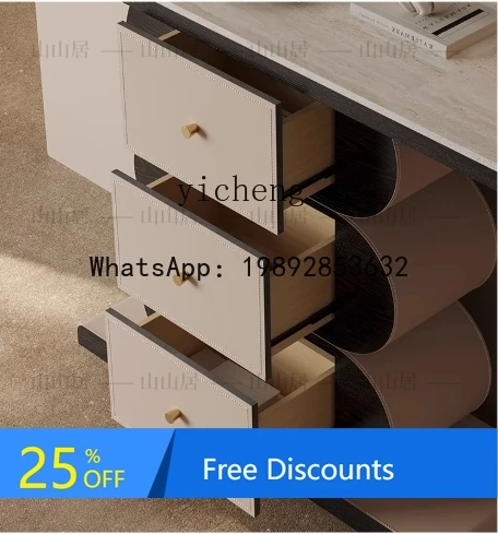 

Italian Minimalist Entryway Console Table Modern Living Room Corridor Wall-Mounted Entryway Side Table