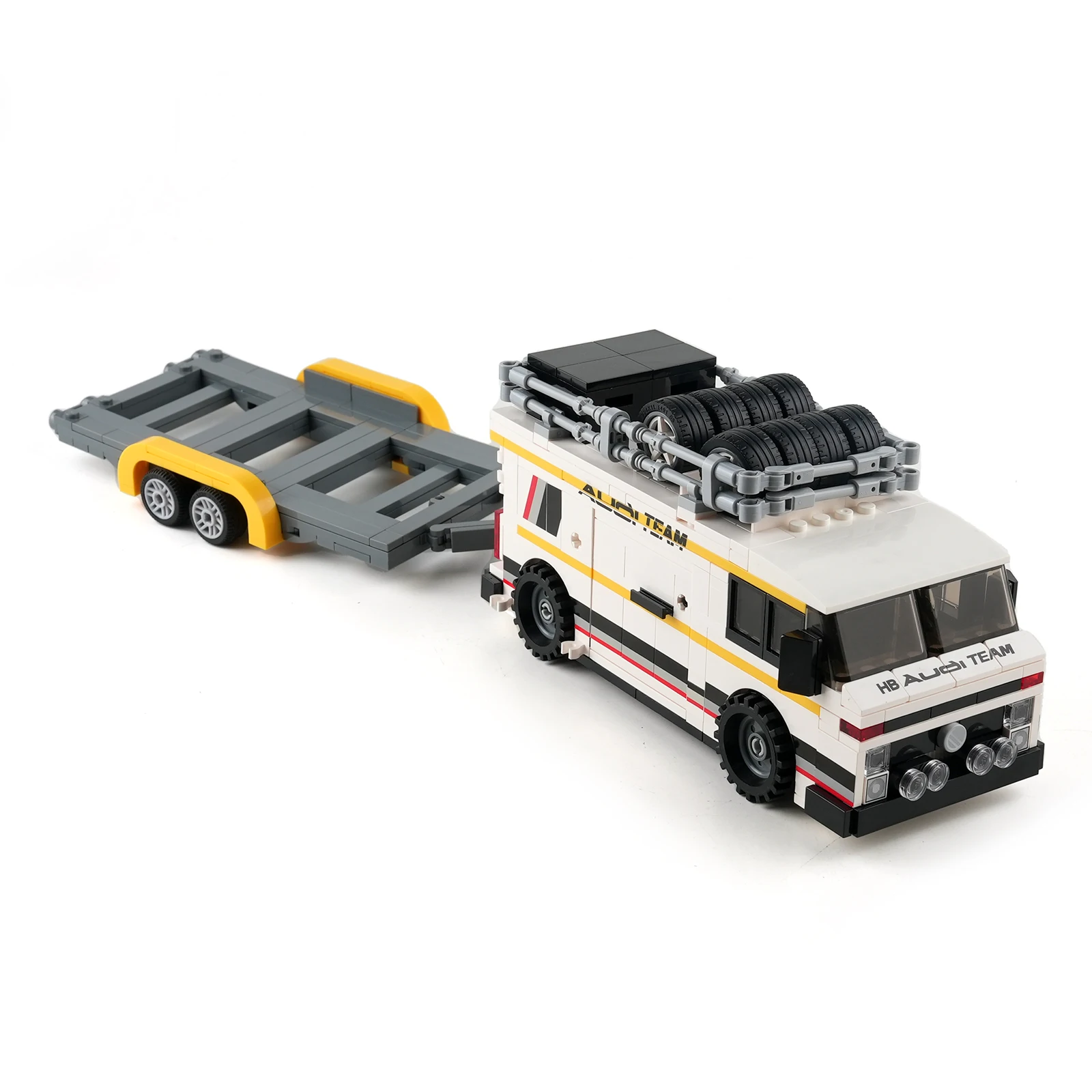 PB8812 WRCチーム 1:32 ビルディングブロック MOCキット 3in1 スピードレーシングカー S1 テクニカルトラックモデル ブロック 子供向け ホリデーギフトセット