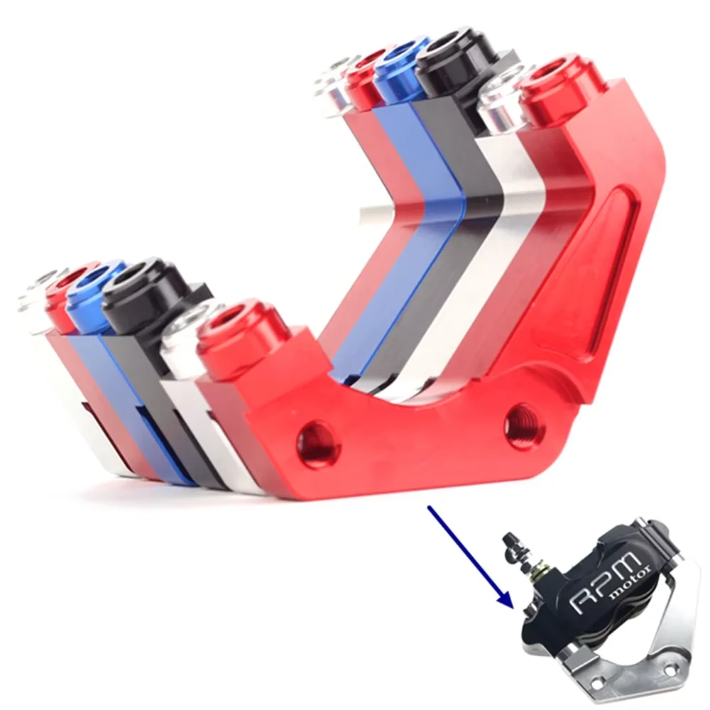 82mm Motorcycle 200mm / 220mm Disc Brake Caliper Bracket Adapter RPM Adelin Frando For Yamaha Scooter Rsz Jog Force