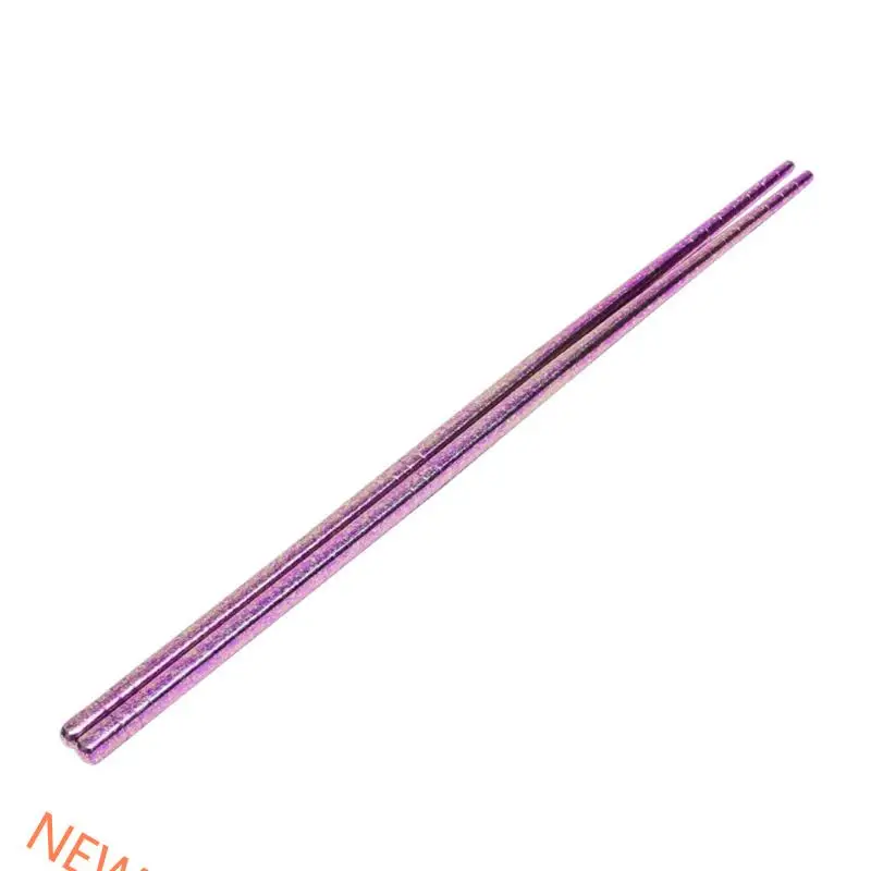 

Durable Metal Chopsticks Microbial Resistant Coating Ergonomic Nonslip Handle Portable Utensils For Modern Kitchens