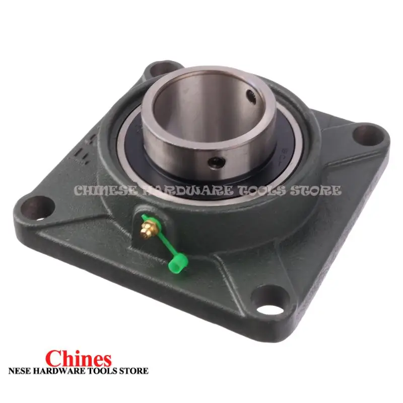 ตลับลูกปืนเม็ดกลมแบบมีร่องเรียว UCF212 สำหรับรถบรรทุก รถก่อสร้าง และเครื่องจักรกลการเกษตร พร้อมเพลาขนาด 60 มม.