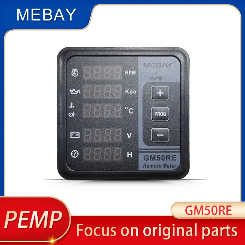 Mebay GM50RE Original Digital Meter Multifunctional Remote Monitoring Instrument RS485 Hour Test Panel