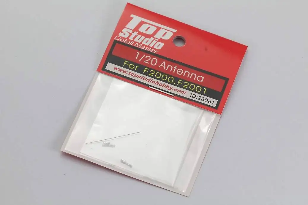 Top Studio 1:20 F2000 F2001 Antenna Group TD23081 Modifying and Assembling Model Accessories