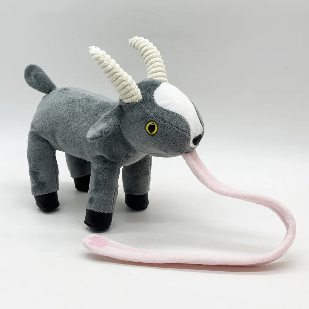 

22cm Goat Simulator Plush Toys Game Plushies Stuffed Animal Doll Pillow Soft Cuddly Gifts for Birthday Christmas