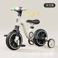 Children's Balance Car Imitating Rollover Bicycle 1-3-5-year-old Boys and Girls Pulley Children Toy Car Scooter