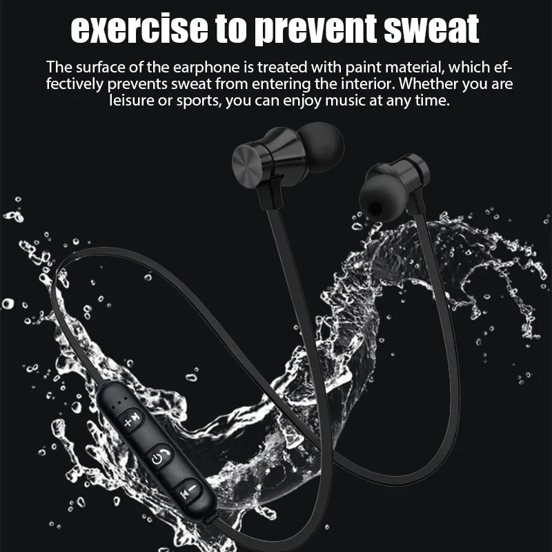 Magnetic XT-11 Bluetooth 4.2 wireless earphone sports headset waterproof earbuds neckband headphone with mic for samrtphones