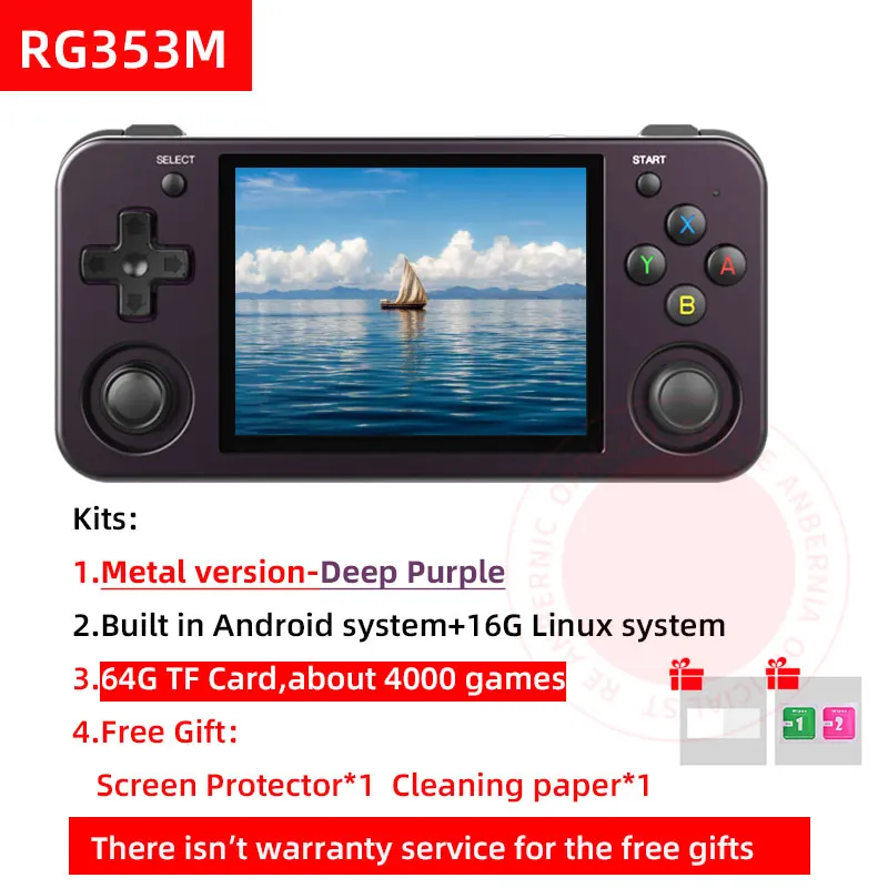 Análisis y opiniones de la consola de juegos portátil Anbernic RG353M 11 Consola de Juegos Anbernic RG353M Metálica con Pantalla Táctil IPS de 3.5 Pulgadas 640*480, Joystick Hall Integrado, Sistema Android 11 de 64 Bits y Linux, Ideal para Regalo