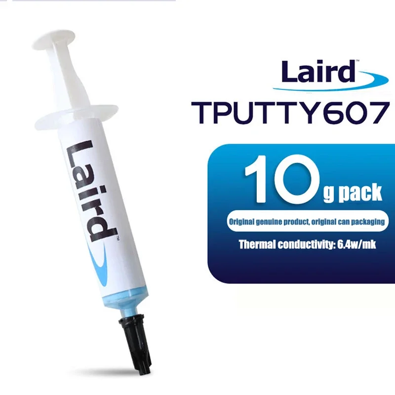 Laird Tputty 607 Wärmeleitpaste Leitfähiges Gel für Laptop-Speicher-RAM-Kühlung, 5g/10g Nadelpackung