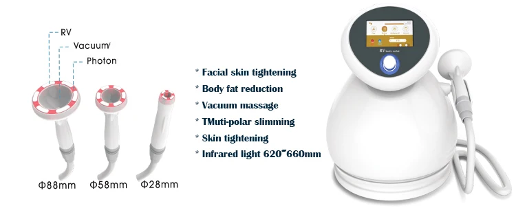 Newest Magic pot rf skin lifting photon facial spa rf body tighten machine